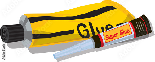 Glue tube