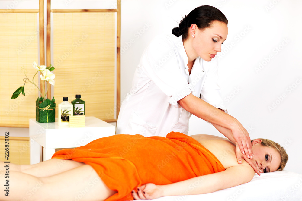 Obraz premium Massage