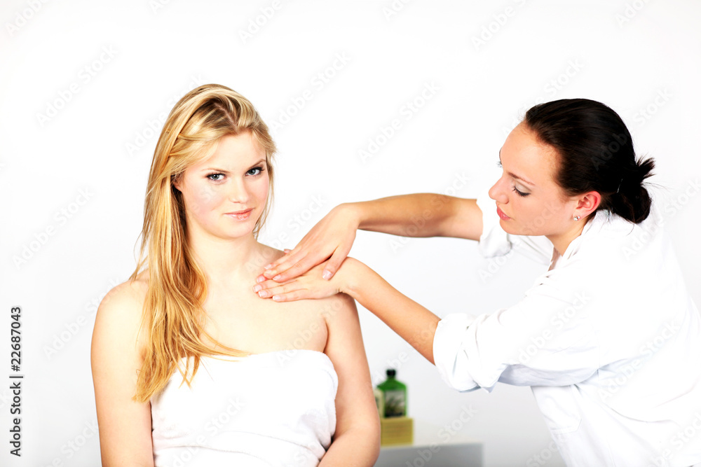 Schulter Massage Schulter Massage