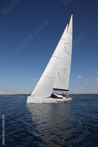 Sailing on the Adriatic Sea