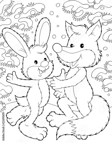 Hare and Fox