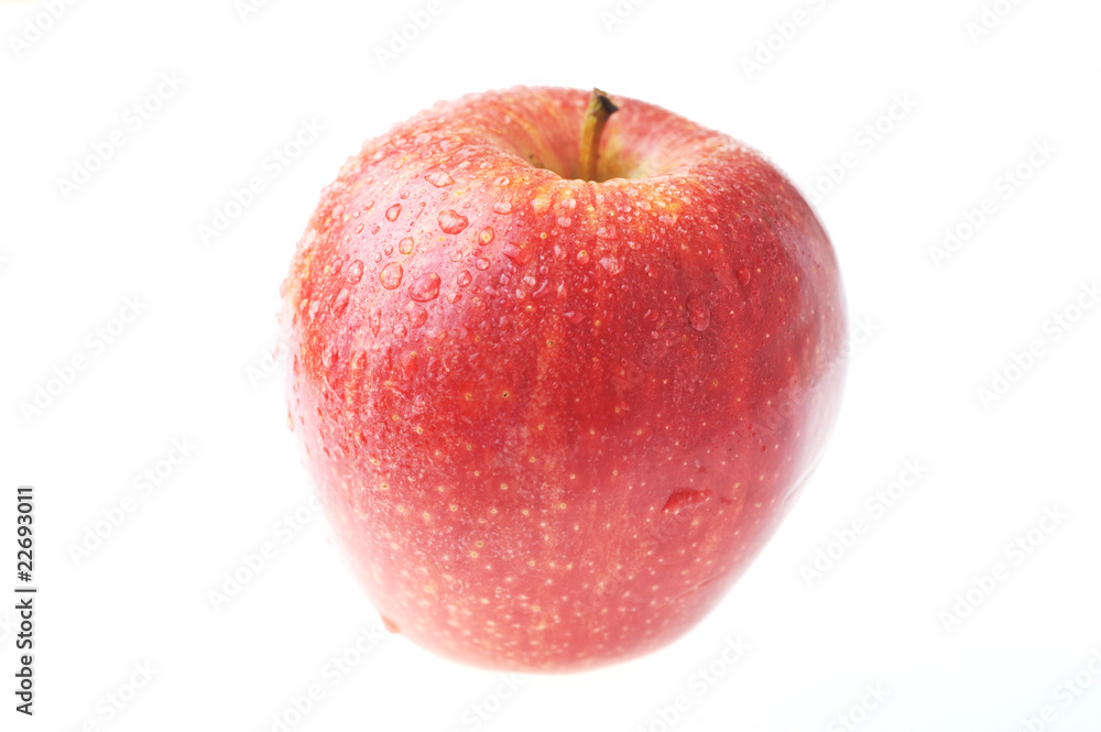 red apple