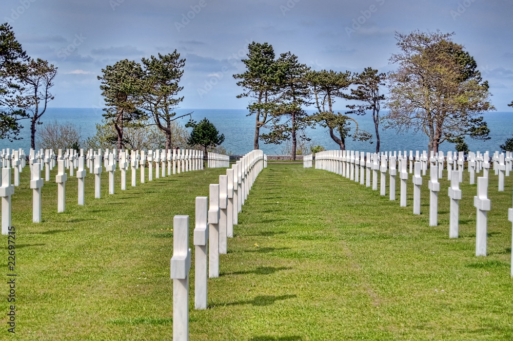 cimetière américain - colleville-sur-mer