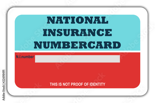 National Insurance Numbercard