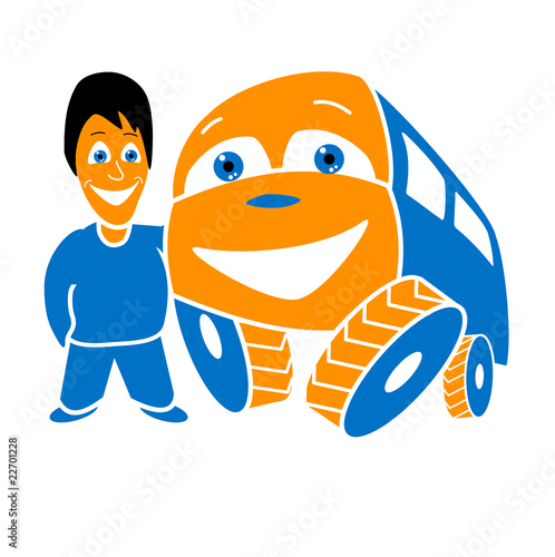persons with machine