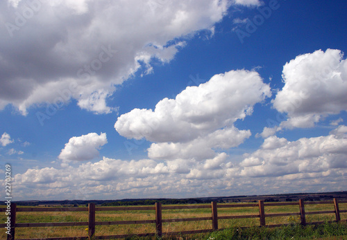 Sky over the country