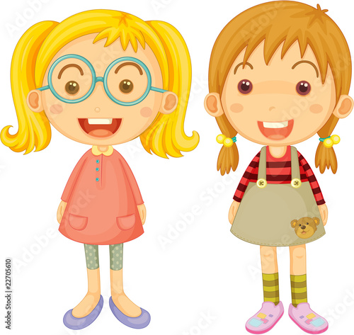 Two beautiful girls