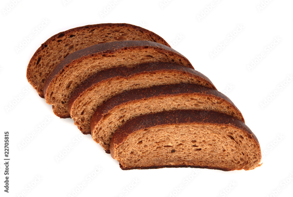 Illustration of toasts on a white background Illustration of toasts on a white background