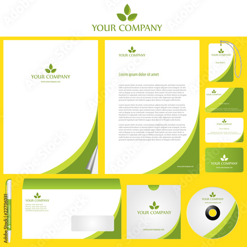 corporate identity set