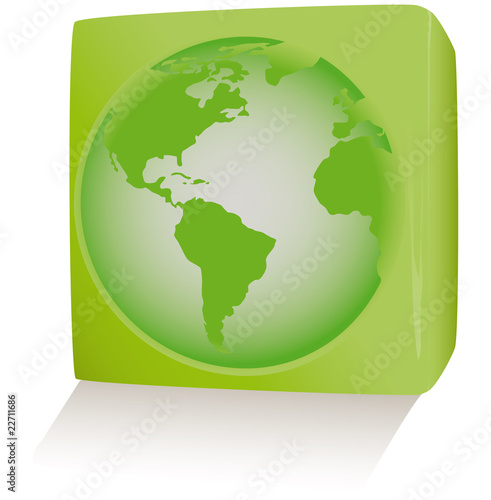 Globe concept icon web internet vector illustration