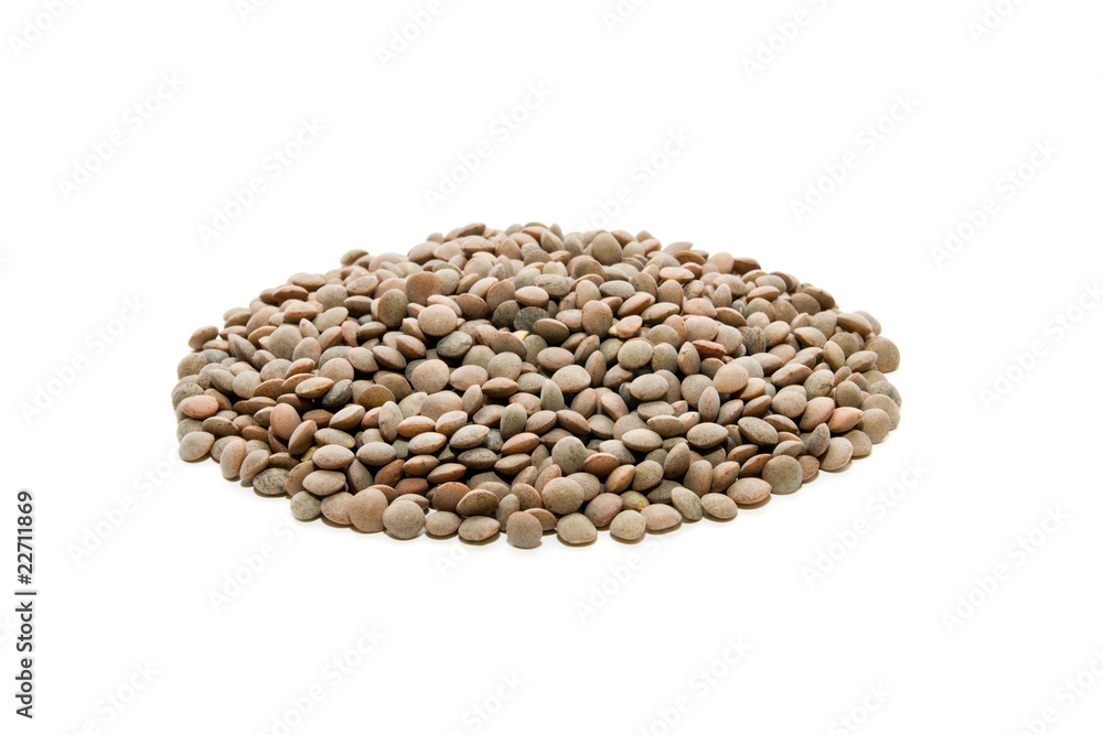 Obraz premium montón de lentejas pardiana