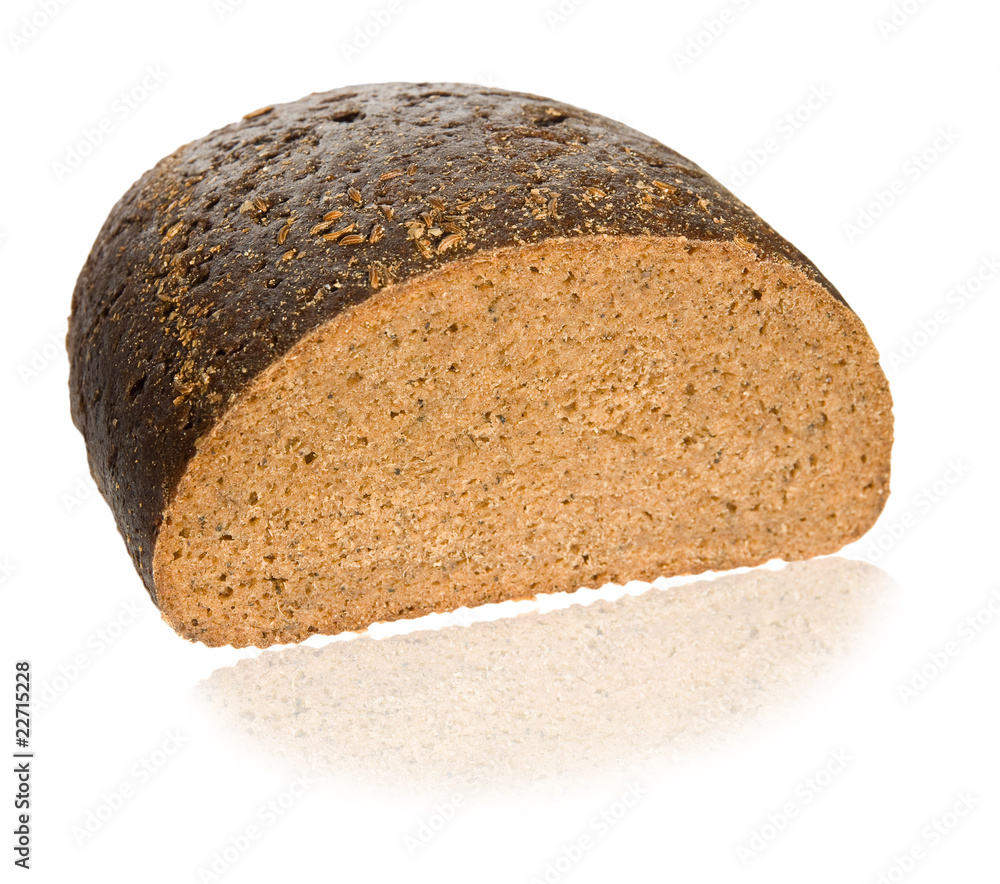 One Half of black bread One Half of black bread