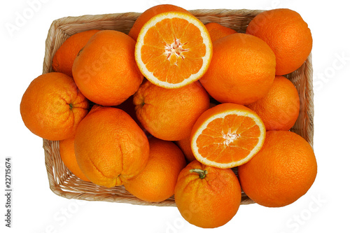 orange basket photo