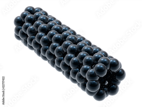 Model of carbon nanotube