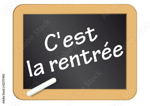 Ardoise Rentrée
