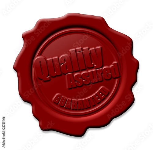 Valokuva Quality assured seal
