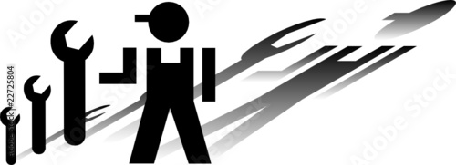 mechanic vector sign