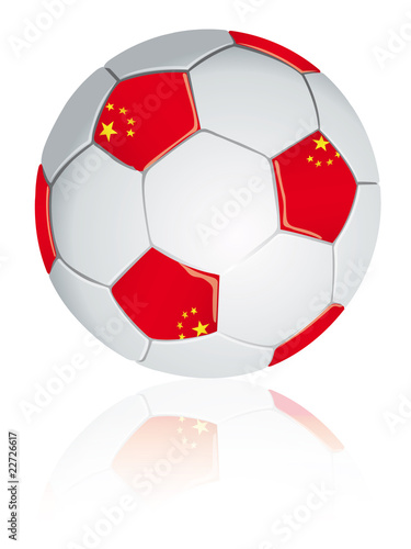 China soccer ball