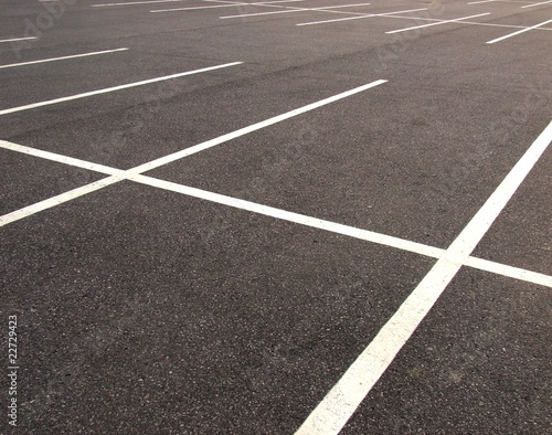Empty parking lots © Bogdan Wankowicz
