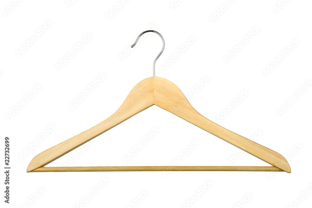 wooden hanger