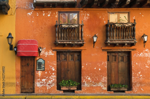 Streets of Cartagena, Colombia
