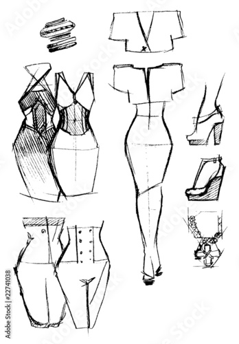 fashion sketch