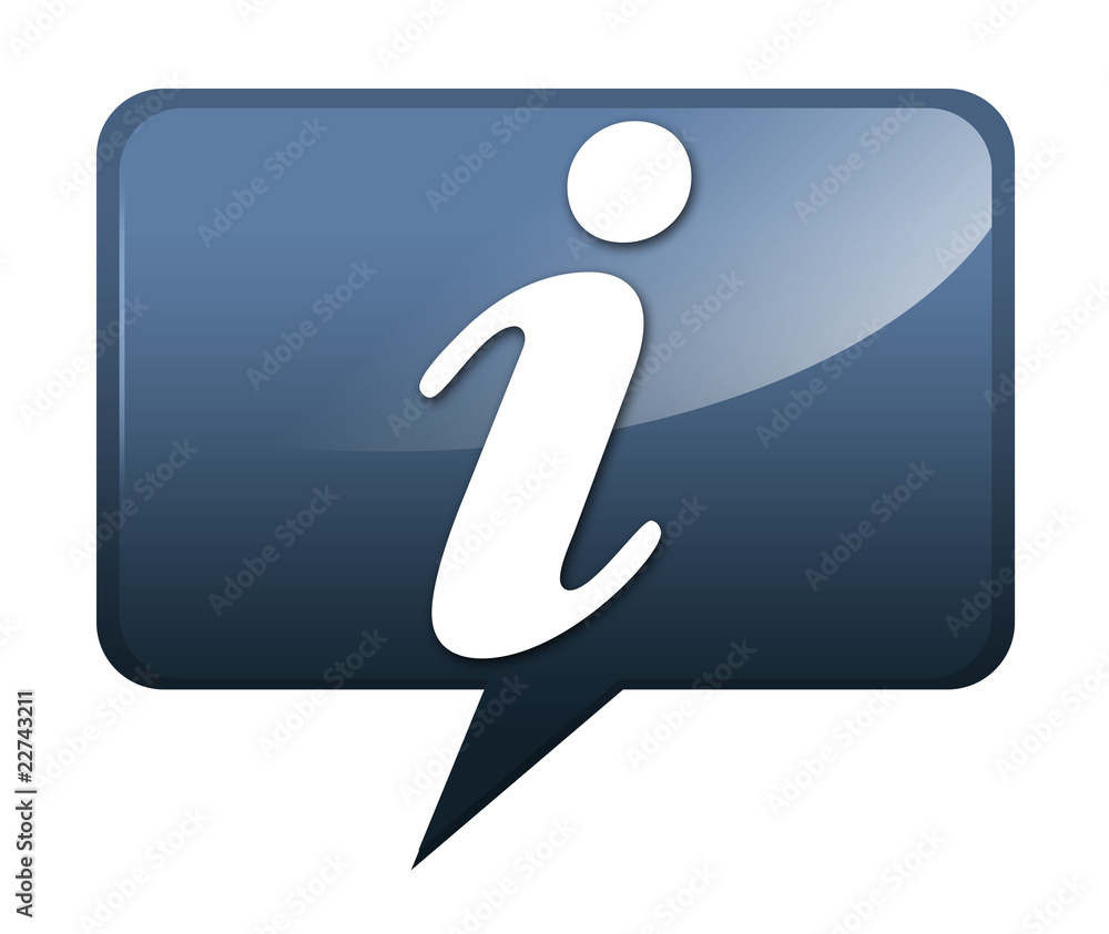 Speech bubble shaped icon Speech bubble shaped icon