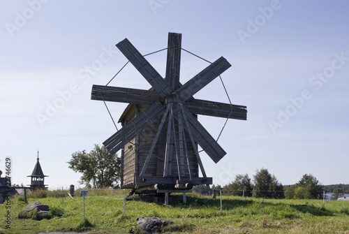 Kizhi, Russia. Windmill (1928)