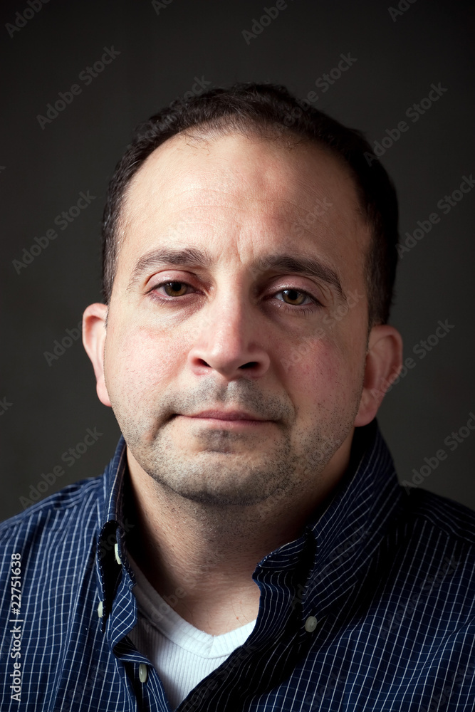 Fototapeta premium Middle Aged Man