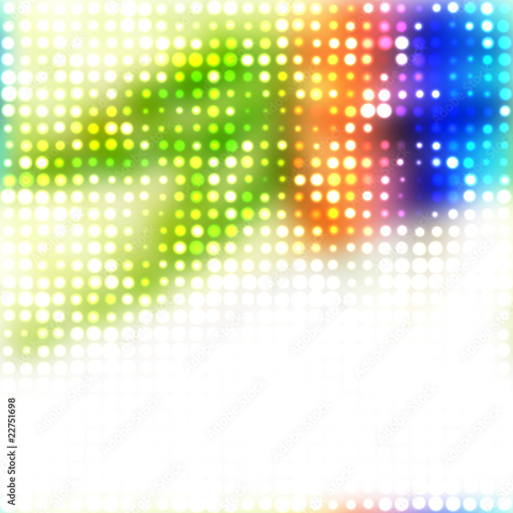Colorful Rainbow Dots
