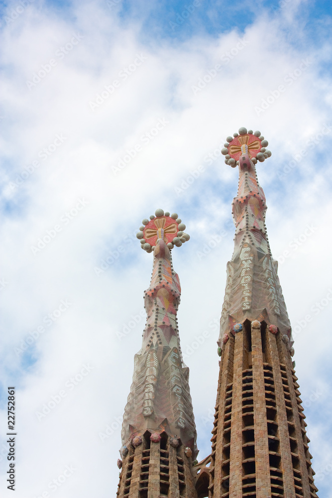 Poster Sagrada Familia Towers vertical Wall Art UkPosters Poster Sagrada Familia Towers vertical Wall Art UkPosters
