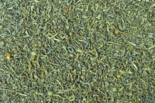 Green tea texture