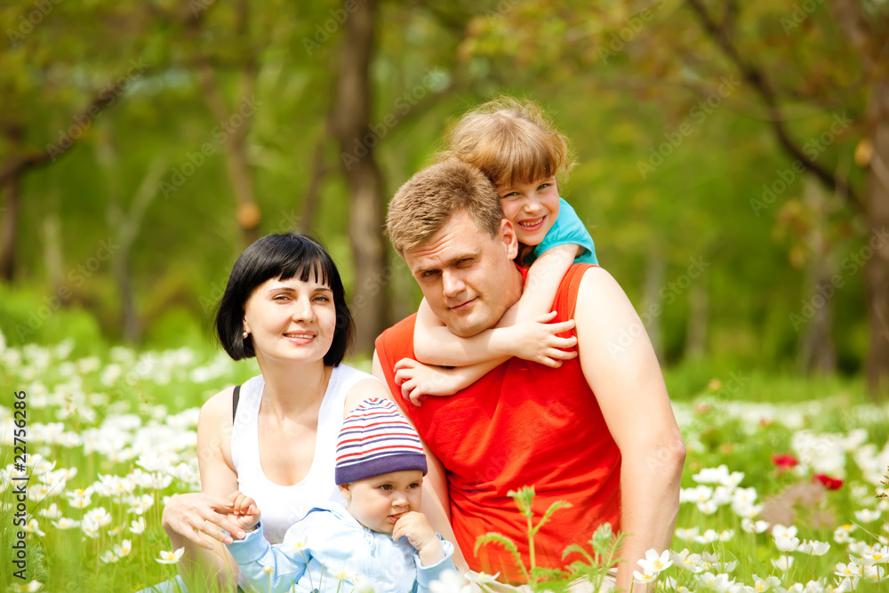 Beautiful family Beautiful family
