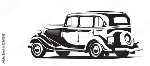 retro car