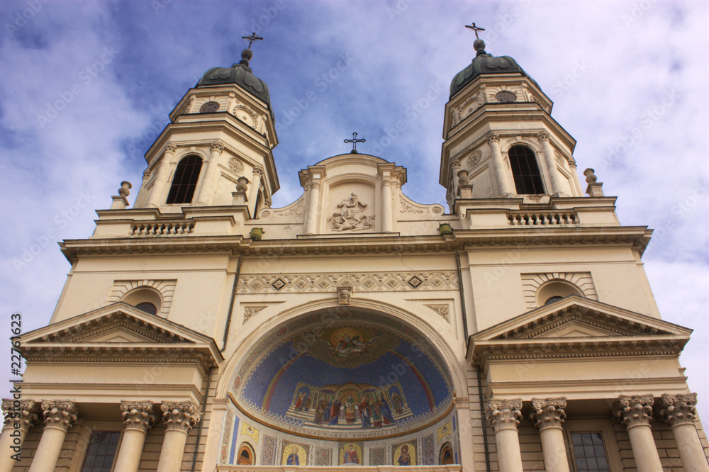 Obraz premium Cathedral And Blue Sky