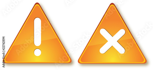 Exclamation error  sign