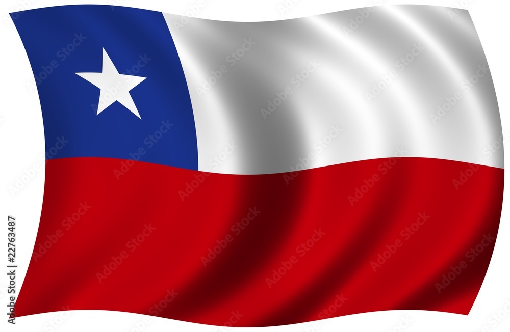 Nationalfahne von Chile