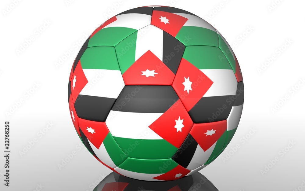 Obraz premium Fußball Jordanien