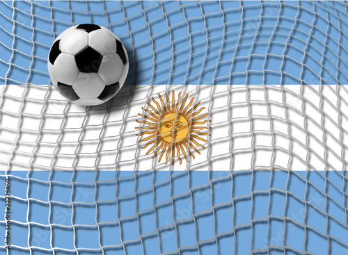 Football Argentina vector