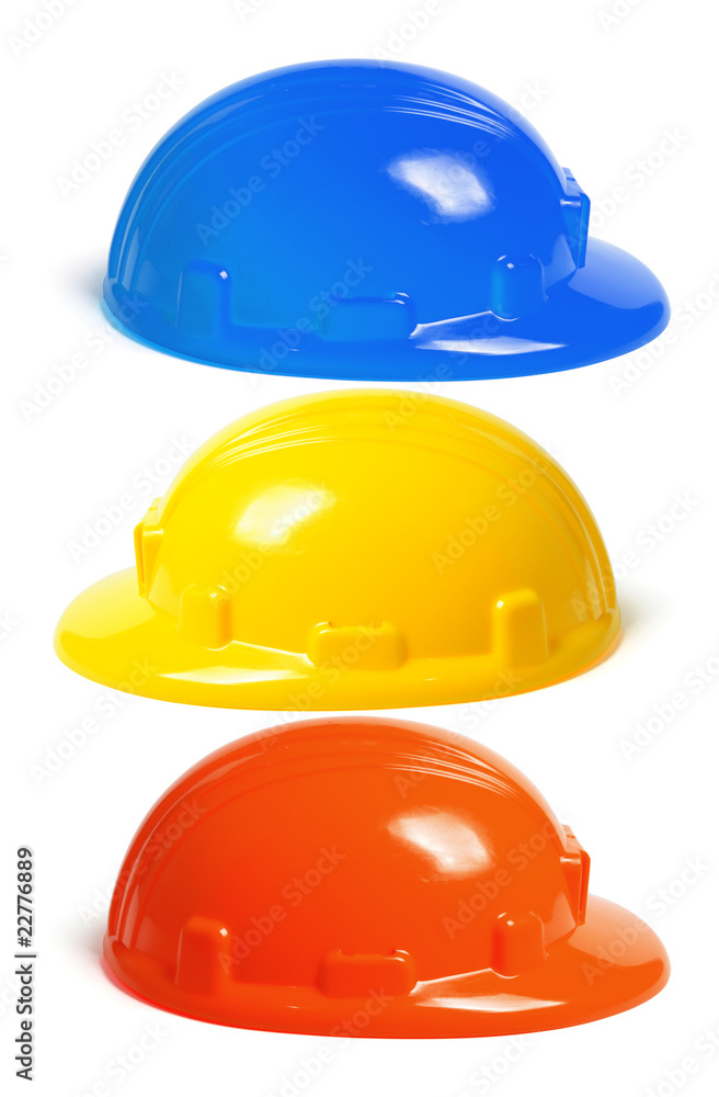 Fototapeta premium Toy Hard Hats