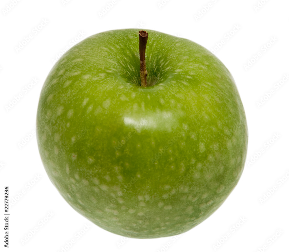 green apple with hand made clipping path green apple with hand made clipping path