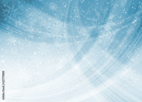 Blue Christmas Pattern