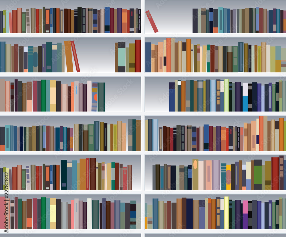 vector modern bookshelf vector modern bookshelf