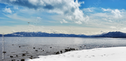 Tahoe winter afternoon