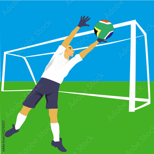 Jumping goalie