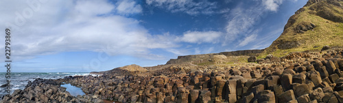 Picture of Giant's Causeway in Northern Ireland.