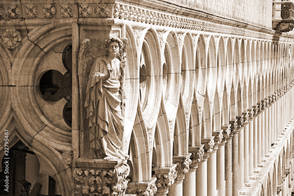 Fototapeta premium Palazzo Ducale- dettaglio 2, Venezia