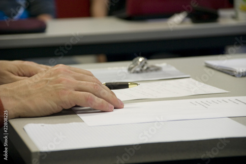 Meeting with the hands