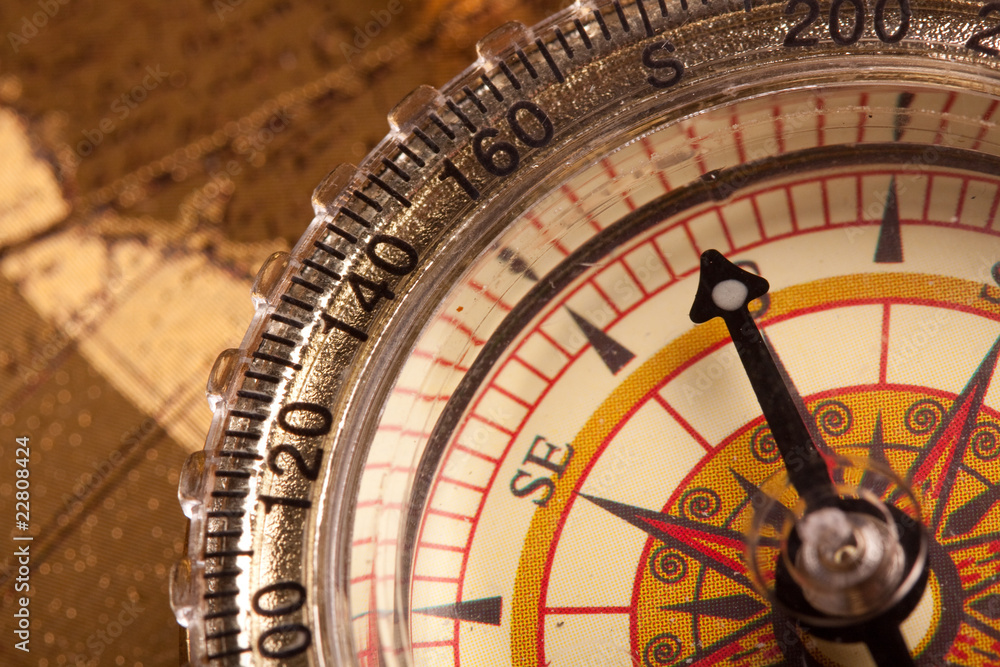 Naklejka premium Compass