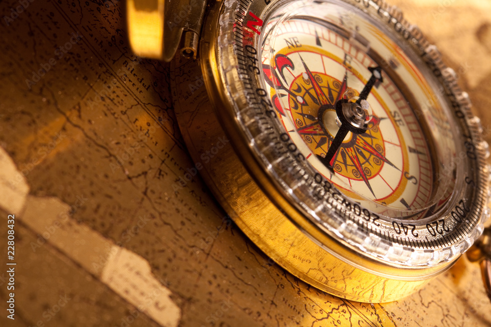 Old Compass closeup